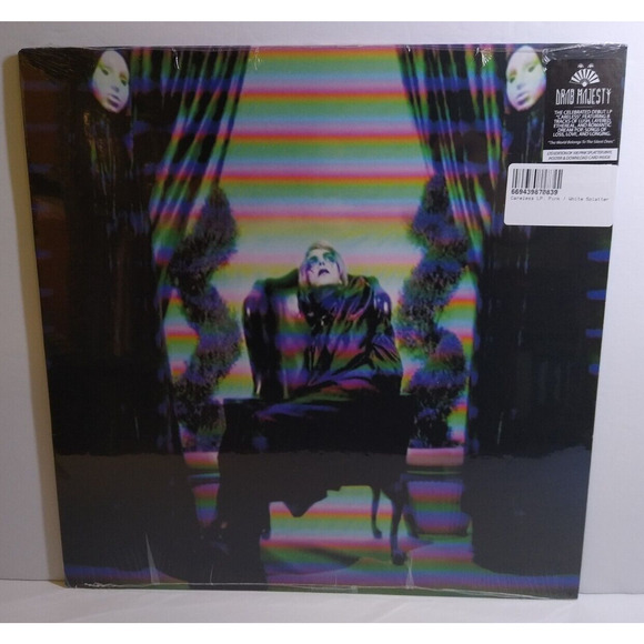Drab Majesty Careless Pink Splatter Vinyl LP Record Post-Punk Goth Sealed Rare - Picture 1 of 4